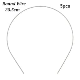 5Pcs New Mini Cute Doll Headband Doll Hair Decoration Materials Doll Head Band Parts DIY Doll Accessories