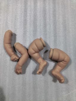 NPK 19inch Already Painted Kits Finished Reborn Doll Size Marley Very Lifelike Baby Doll with Many Details Veins