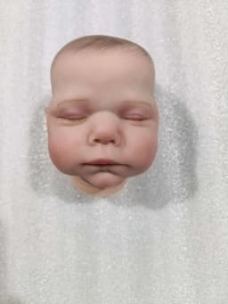 NPK 19inch Already Painted Kits Finished Reborn Doll Size Marley Very Lifelike Baby Doll with Many Details Veins