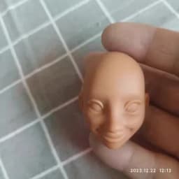 2 new brand nude head without hair Accessorries on sale Original dolls collection drop shipping make up practice dongcheng