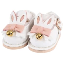 1/6 Bjd Doll Flat Rabbit Shoes With Bells Fashion Doll Casual Shoes Doll Accessories For 30cm Doll 1/6 Bjd Yosd Msd Doll