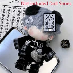 20cm Plush Cotton Doll's Clothes Shoes Outfit Accessories for Idol Dolls Fashion Suit Doll Tops Shirt Pants Suit Kids Gift