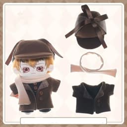 20cm Plush Cotton Doll's Clothes Shoes Outfit Accessories for Idol Dolls Fashion Suit Doll Tops Shirt Pants Suit Kids Gift