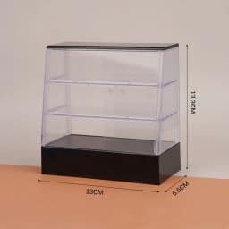 1Pcs 13*6.6CM Miniature Cake Store Decoration Bakery Stand Display Food Model Play House For Girl Gift Kitchen Toy