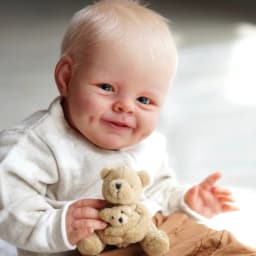 21 Inch Kit Shaya Reborn Baby Doll Kit Smile Baby Molds Vinyl Blank Unpainted Unassembled Kit Handmade DIY Toy