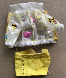 Rainbow Doll Dress Clothing Set 1/6 Doll Accessories Original Doll Skirt Jeans Shoes Boots Sandals Colorful Decors