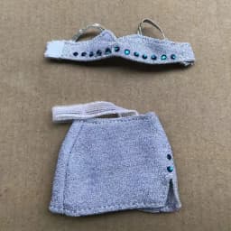 Rainbow Doll Dress Clothing Set 1/6 Doll Accessories Original Doll Skirt Jeans Shoes Boots Sandals Colorful Decors