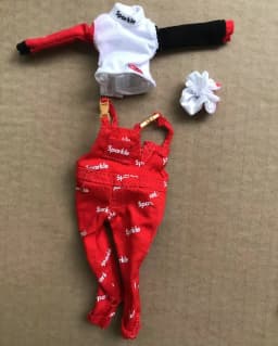 Rainbow Doll Dress Clothing Set 1/6 Doll Accessories Original Doll Skirt Jeans Shoes Boots Sandals Colorful Decors