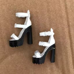 Rainbow Doll Dress Clothing Set 1/6 Doll Accessories Original Doll Skirt Jeans Shoes Boots Sandals Colorful Decors