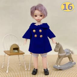 3D Big Eyed Boyfriend Doll 30cm Doll 1/6 BJD Doll Replacement Clothing Doll Accessories Kids Toy Gifts