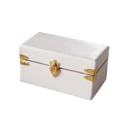 1:12 Dollhouse Miniature Suitcase Vintage Leather Luggage Box Storage Box Home Model Decor Toy Doll House Accessories