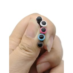 Colorful Safety Eyes Fit for Crochet /Stuffed /Amigurumi Doll Come With Washers 6mm