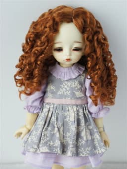Jusuns JD073 5-6inch 6-7inch 1/8 1/6 Eldorado Parting Synthetic Mohair Doll Wigs OB11 YOSD Long Fashion Curly BJD Hair