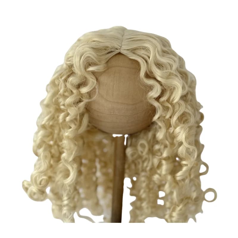 Jusuns JD073 5-6inch 6-7inch 1/8 1/6 Eldorado Parting Synthetic Mohair Doll Wigs OB11 YOSD Long Fashion Curly BJD Hair