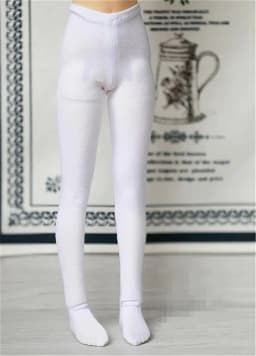 BJD Doll Clothing Fits with a 1/3 1/4 SD17 Uncle Size Fashionable Easy Leggings for Men and Women in Black and White