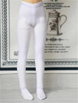 BJD Doll Clothing Fits with a 1/3 1/4 SD17 Uncle Size Fashionable Easy Leggings for Men and Women in Black and White