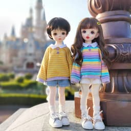 New1/6 BJD Doll Shoes fashion canvas shoes sneakers for 1/6 SD YOSD doll accessories 30cm doll Shoes for doll