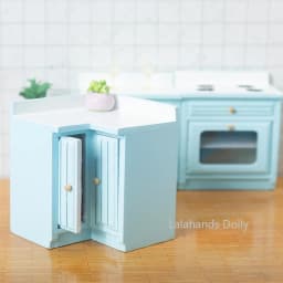Dollhouse Mini Simulation Kitchen Bathroom Furniture Model Toys for 1:12 DollHouse Decoration Miniature Accessories