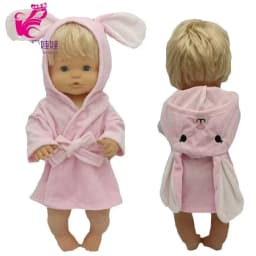 For Nenuco Doll Bathrobe Ropa Y Su Hermanita 40 Cm Baby Doll Clothes Sleep Wear Birthday Gifts