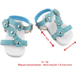 5cm New Flower Doll Shoes For American Gilr 14 Inch Doll Sandals For EXO,Paula Reina,Lesly,Lisa,nenuco Doll Accessories Toy