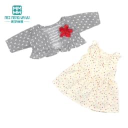 NEW Toys Doll Clothes 43cm New Born Doll American Doll Accessories Fashion Jackets, Jeans, Shoes Gift