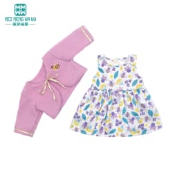 NEW Toys Doll Clothes 43cm New Born Doll American Doll Accessories Fashion Jackets, Jeans, Shoes Gift