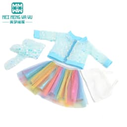 NEW Toys Doll Clothes 43cm New Born Doll American Doll Accessories Fashion Jackets, Jeans, Shoes Gift
