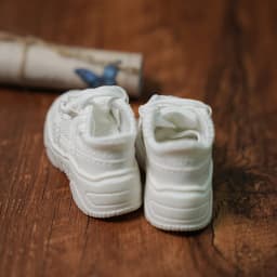 SD/BJD 1/4 1/6 bjd doll shoes Dad shoes versatile thick soled sneakers small white shoes men and women black and white multicol