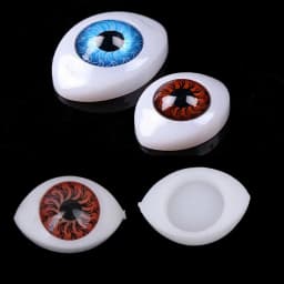 20PCS Plastic Safety Eyes for DIY Toy Eyes Handmade Doll Animal Toy Puppet Making Dinosaur Eyes DIY Craft Accessories