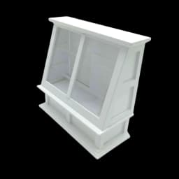 Doll house Mini Furniture Wooden Refrigerator Scene Beverage Color Freezer