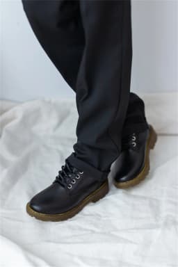 BJD /SD Doll Shoe Uncle, ID75, 1/4, 1/3 Soft Soled Lace-Up Leather Shoes BJD Doll Accessories