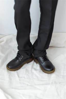 BJD /SD Doll Shoe Uncle, ID75, 1/4, 1/3 Soft Soled Lace-Up Leather Shoes BJD Doll Accessories
