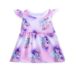 17-18 Inch Doll Clothes Cute New Jumpsuit Toys Baby Born 43 Cm Accessories Fashion Dress Pajamas