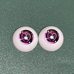 2 Pairs Eyeball 12mm/14mm Cartoon Eyeball DIY Toy Eye Plush Animal Eye Accessories Doll Eyeball 1/6 BJD Eyes