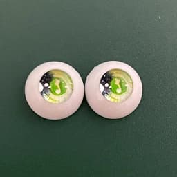 2 Pairs Eyeball 12mm/14mm Cartoon Eyeball DIY Toy Eye Plush Animal Eye Accessories Doll Eyeball 1/6 BJD Eyes