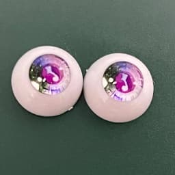 2 Pairs Eyeball 12mm/14mm Cartoon Eyeball DIY Toy Eye Plush Animal Eye Accessories Doll Eyeball 1/6 BJD Eyes