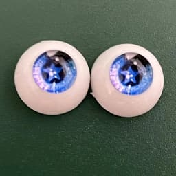 2 Pairs Eyeball 12mm/14mm Cartoon Eyeball DIY Toy Eye Plush Animal Eye Accessories Doll Eyeball 1/6 BJD Eyes