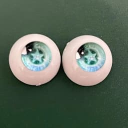 2 Pairs Eyeball 12mm/14mm Cartoon Eyeball DIY Toy Eye Plush Animal Eye Accessories Doll Eyeball 1/6 BJD Eyes