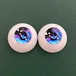 2 Pairs Eyeball 12mm/14mm Cartoon Eyeball DIY Toy Eye Plush Animal Eye Accessories Doll Eyeball 1/6 BJD Eyes