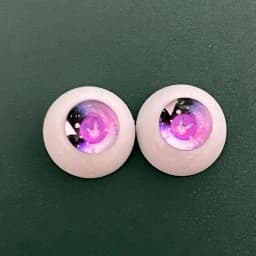 2 Pairs Eyeball 12mm/14mm Cartoon Eyeball DIY Toy Eye Plush Animal Eye Accessories Doll Eyeball 1/6 BJD Eyes