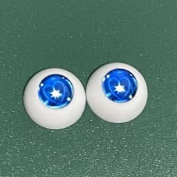 2 Pairs Eyeball 12mm/14mm Cartoon Eyeball DIY Toy Eye Plush Animal Eye Accessories Doll Eyeball 1/6 BJD Eyes