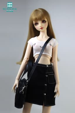 BJD Clothes 58-60cm 1/3 BJD SD DD Moving Ball Joint Doll Accessories Fashion Denim Skirts Toys Gift