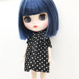 New Beautiful Dress For Blyth Doll Pure White Simple Dress Multicolor For Barbie Doll Clothes 1/6 Doll DIY Accessories