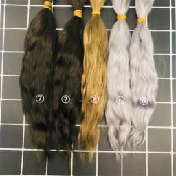 10g /bag Top Quality 15 Colors 20-25cm Reborn Doll Mohair Hand Rooted Doll Hair Wig Multicolor Wig Accessory for DIY SD/BJD Doll