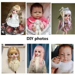 10g /bag Top Quality 15 Colors 20-25cm Reborn Doll Mohair Hand Rooted Doll Hair Wig Multicolor Wig Accessory for DIY SD/BJD Doll