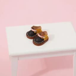 Ob11 Doll Shoes Holala Handmade color matching Cowhide Shoes With buttons For Clay Doll Obitsu11,Body9, Gsc, Ddf, 1/12bjd Doll
