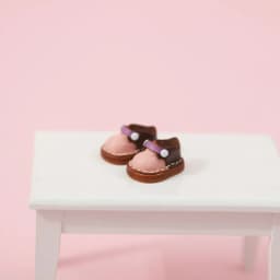 Ob11 Doll Shoes Holala Handmade color matching Cowhide Shoes With buttons For Clay Doll Obitsu11,Body9, Gsc, Ddf, 1/12bjd Doll