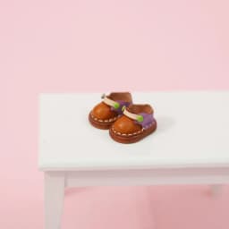 Ob11 Doll Shoes Holala Handmade color matching Cowhide Shoes With buttons For Clay Doll Obitsu11,Body9, Gsc, Ddf, 1/12bjd Doll