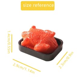Dollhouse Roast Chicken Creative New 1/12 Dollhouse Miniature Roast Chicken Simulation Kitchen Food Model For Doll House Decor
