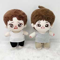 Doll Clothes for 10/15/20cm Idol Doll Outfit Accessories Tank Top Sleeveless T-shirt for Super Star Dolls Toys Collection Gift